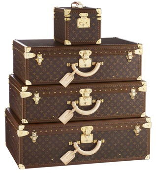 Traveling with Louis Vuitton Luggage